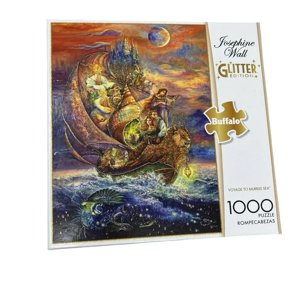Josephine Wall Voyage to Murrlis Sea Glitter Edition 1000 Piece Buffalo  Puzzle